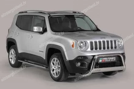 MISUTONIDA OVAL SIDE BARS WITH PLASTIC FOOTSTEPS JEEP Renegade