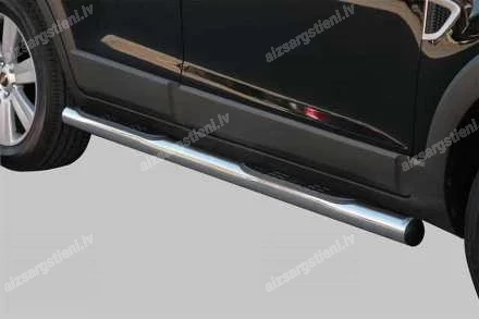 MISUTONIDA ROUND SIDE BARS WITH PLASTIC FOOTSTEPS CHEVROLET Captiva