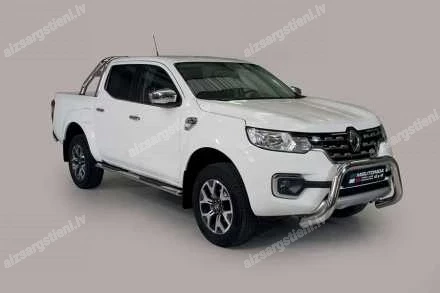 MISUTONIDA OVAL SIDE BARS WITH PLASTIC FOOTSTEPS RENAULT Alaskan