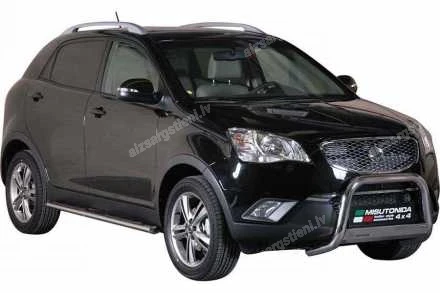 MISUTONIDA OVAL SIDE BARS WITH PLASTIC FOOTSTEPS SSANGYONG/KGM Korando