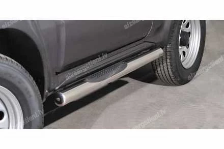 STEELER ROUND SIDE BARS WITH PLASTIC FOOTSTEPS SUZUKI Jimny
