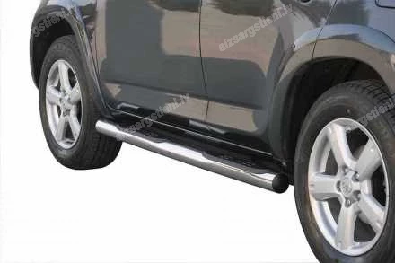 MISUTONIDA ROUND SIDE BARS WITH PLASTIC FOOTSTEPS TOYOTA RAV4