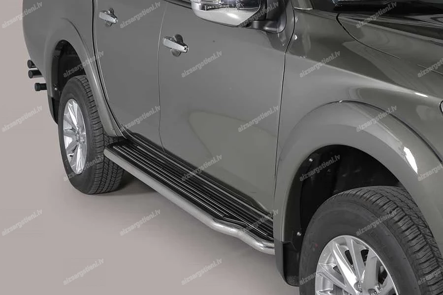 MISUTONIDA SIDE BARS WITH THE PLATFORM FIAT Fullback, MITSUBISHI L200