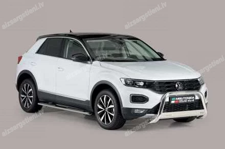 MISUTONIDA OVAL SIDE BARS WITH PLASTIC FOOTSTEPS VOLKSWAGEN T-Rock