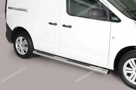 MISUTONIDA ROUND SIDE BARS WITH PLASTIC FOOTSTEPS VOLKSWAGEN Caddy