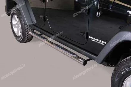 MISUTONIDA ROUND SIDE BARS WITH PLASTIC FOOTSTEPS JEEP Wrangler