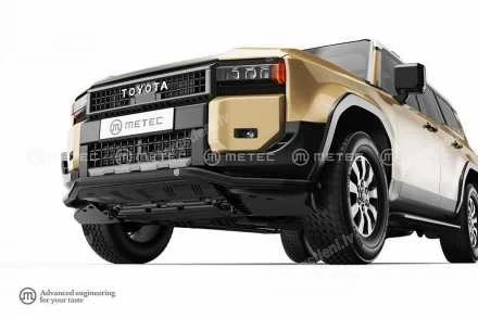 METEC PRIEKŠĒJAIS ZEMAIS AIZSARGSTIENIS AR AIZSARGPLĀKSNI TOYOTA Land Cruiser 250