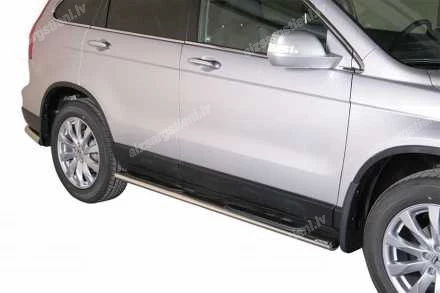 MISUTONIDA OVAL SIDE BARS WITH PLASTIC FOOTSTEPS HONDA CR-V